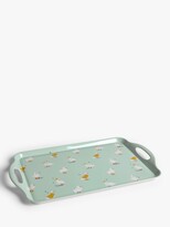 Thumbnail for your product : John Lewis & Partners Duck Printed Large Melamine Tray, 48cm, Green
