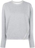 Thumbnail for your product : Rag & Bone zip detail sweatshirt