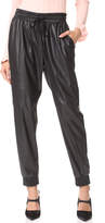 Thumbnail for your product : Rebecca Taylor Faux Leather Track Pants