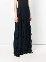 Thumbnail for your product : Max Mara long georgette skirt