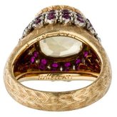 Thumbnail for your product : Buccellati 18K Yellow Sapphire & Ruby Cocktail Ring
