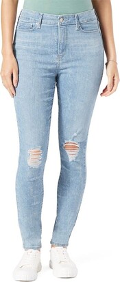 Signature by Levi Strauss & Co. Gold Label Women's Totally Shaping High Rise Skinny Jeans (Standard and Plus)