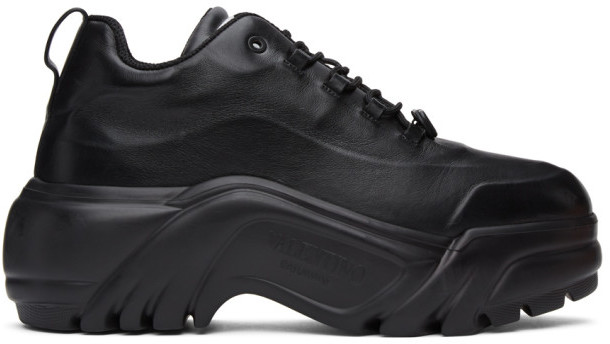 Valentino Black Garavani Chunky Platform Sneakers - ShopStyle