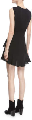 IRO Arcas Sleeveless Fit-and-Flare Mini Dress