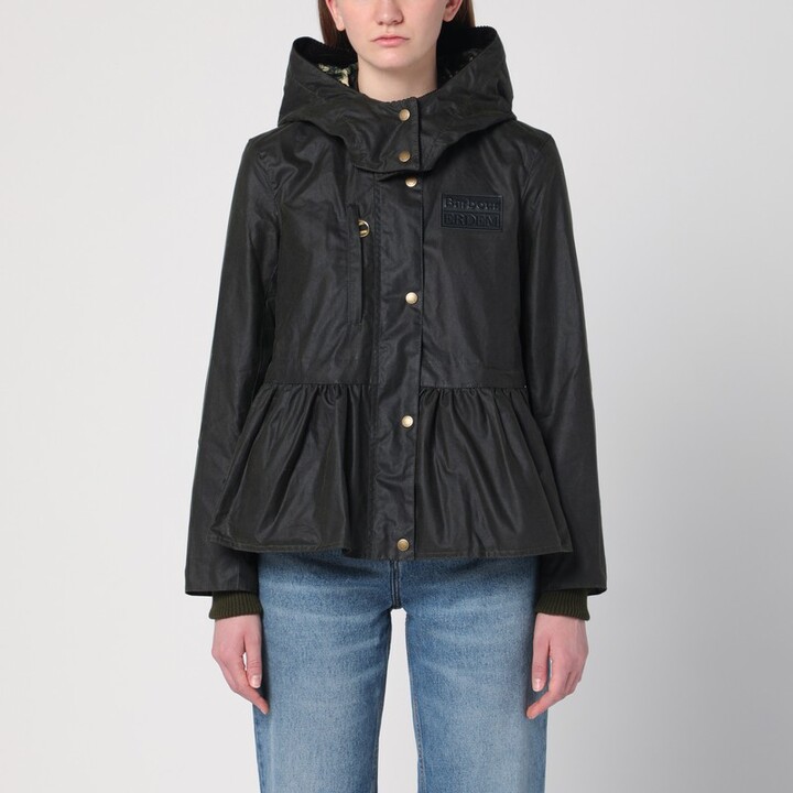 Barbour Dhalia x ERDEM waxed jacket ShopStyle