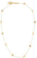 Thumbnail for your product : Rachel Zoe Crystal Circle Station Necklace