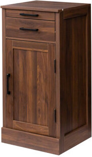 Ebern Designs Modular Wine Bar and Buffet Cabinet with Hutch Spacious Storage for Dining and Living Rooms