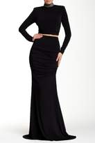 Thumbnail for your product : Issue New York Two Piece Long Sleeve Gown