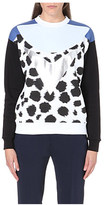Thumbnail for your product : Etre Cecile Cheetah-print cotton-jersey sweatshirt