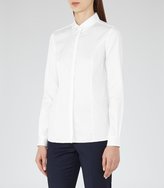 Thumbnail for your product : Reiss Harper - Fitted Shirt in White