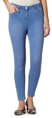 Red Herring Mid blue 'Holly' super skinny denim ankle grazer jeans