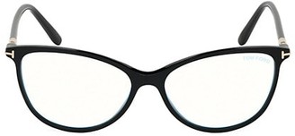 Tom Ford 54MM Blue Block Cat Eye Eyeglasses