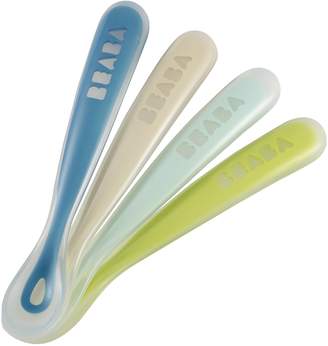 Beaba First Stage Silicone Spoons - Set of 4