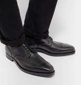 Thumbnail for your product : George Cleverley Henry Pebble-Grain Leather Wingtip Brogues