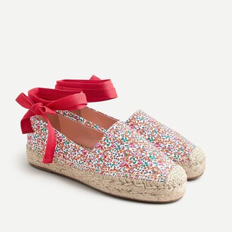 J.Crew Espadrille flats in Liberty Eloise floral