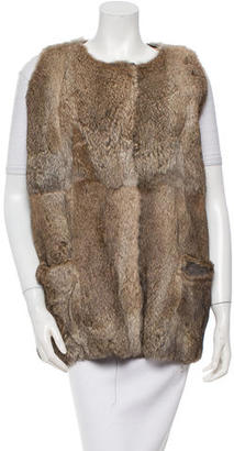 Marni Rabbit Fur Vest