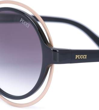 Emilio Pucci round shaped sunglasses