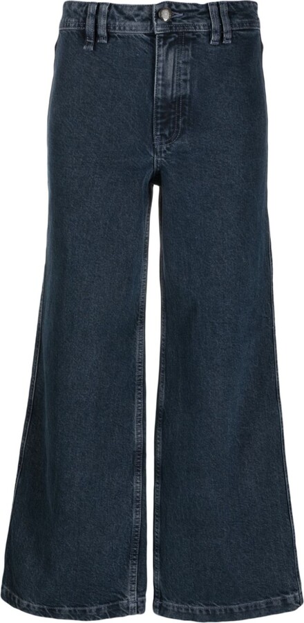 Bimba y Lola Culotte wide-leg jeans - ShopStyle