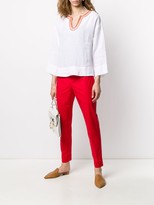 Thumbnail for your product : Glanshirt embroidered V-neck blouse