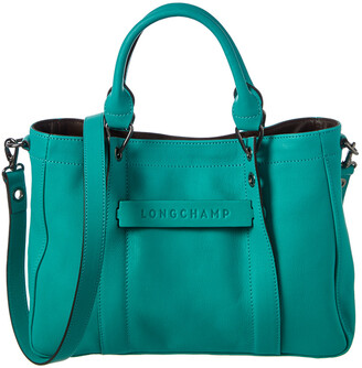 Longchamp 3D Small Leather Tote - ShopStyle