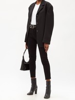 Thumbnail for your product : RE/DONE High-rise Cropped Jeans - Black