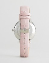 Thumbnail for your product : ASOS Pretty Blush Croc Strap Watch
