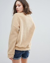 Thumbnail for your product : Glamorous Textured Sweatshirt
