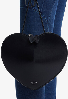 Alaia Le Coeur Spiked Heart Crossbody Bag - ShopStyle