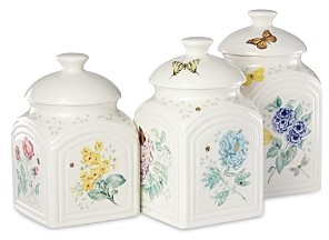 Lenox Butterfly Meadow Rectangular Serve and Store Container 