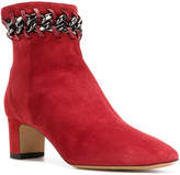 Thumbnail for your product : Valentino Garavani chain embroidered boots