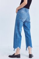 Thumbnail for your product : DL1961 Hepburn High-Rise Distressed Wide-Leg Jean
