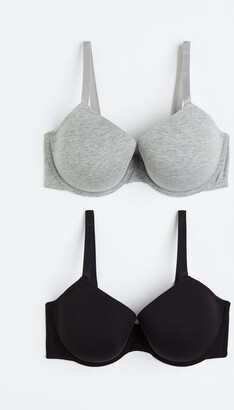 H&M H&M+ 2-pack padded bras - ShopStyle Plus Size Lingerie