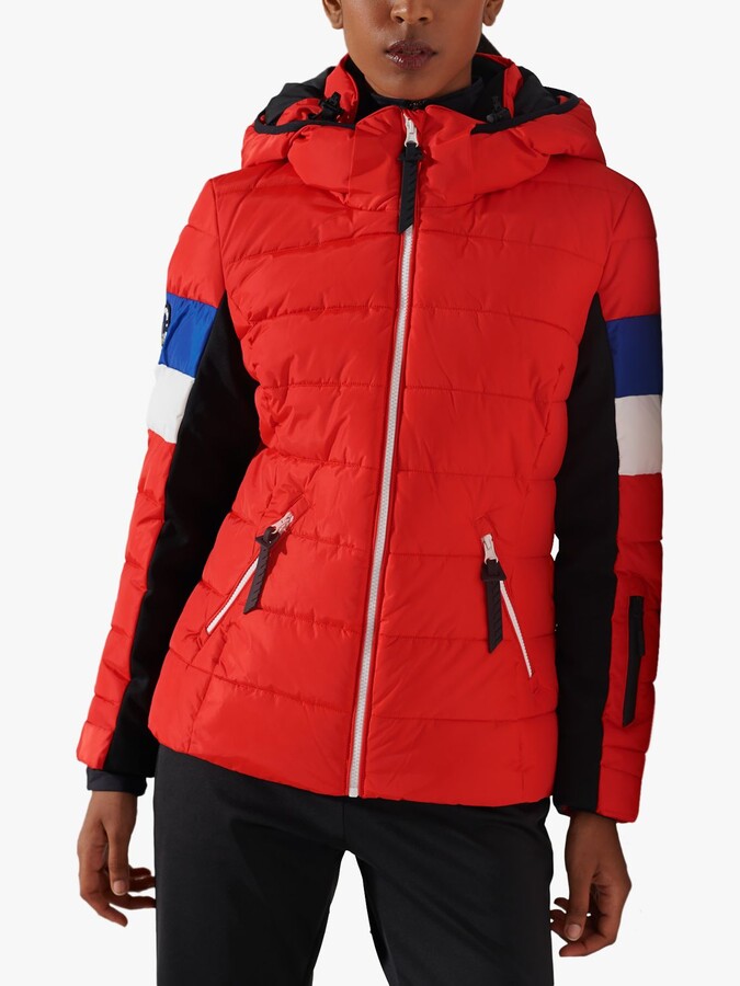 red snow jacket womens