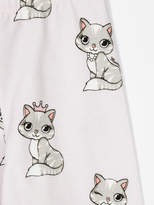 Thumbnail for your product : MonnaLisa cat print leggings