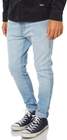 abrand a dropped skinny turn up mens jean blue