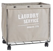 Grey Collapsible Slim Laundry Hamper Canvas Flexible Laundry Bag Storage Bin Organizer Dirty Clothes Sorter for Laundry Room Organization and Storage Mziart 22 Rolling Laundry Baskets on Wheels
