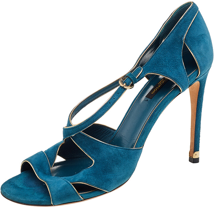 Louis Vuitton Blue Women's Sandals | Shop the world's largest 