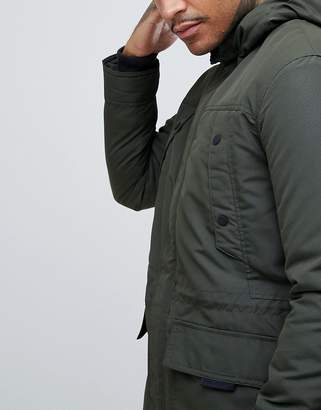 ONLY & SONS parka with fleece lined hood