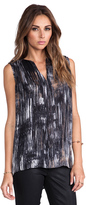 Thumbnail for your product : Halston Notch Neck Top