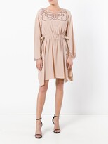 Thumbnail for your product : Fendi Embroidered Shirt Dress