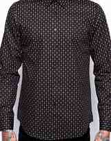 Thumbnail for your product : ASOS Smart Shirt With Prism Print And Long Sleeves