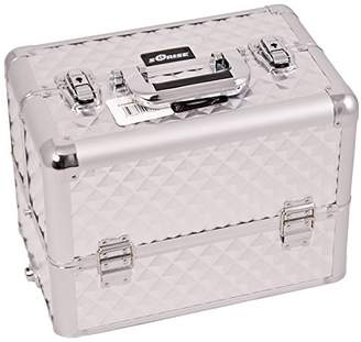 Craft Accents 6-Tiers Tray Professional Aluminum Cosmetic Makeup Case