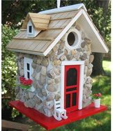 Thumbnail for your product : Home Bazaar Stone Cabin Birdhouse