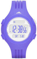 Thumbnail for your product : adidas Questra Purple Digital Polyurethane Watch