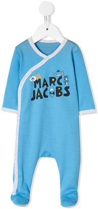 Little Marc Jacobs Logo Print Pajamas