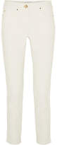 Max Mara - Mid-rise Slim-leg Jeans - White