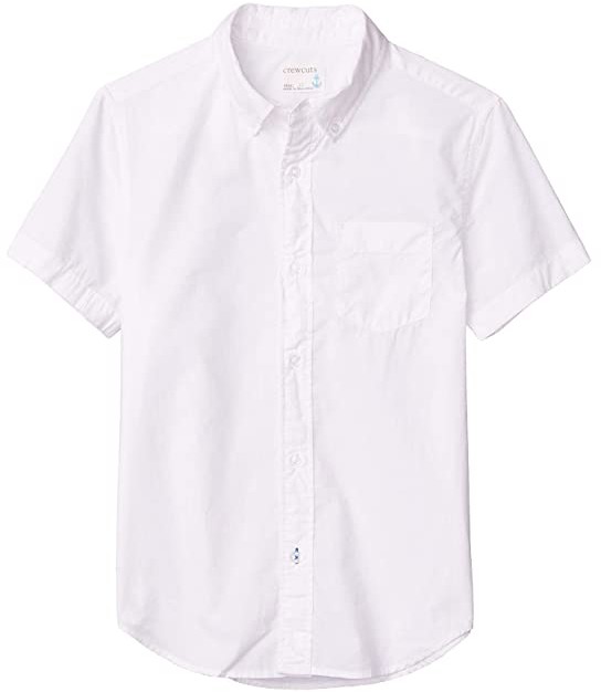 boys white button up shirt