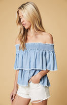 Thumbnail for your product : Somedays Lovin Serene Skies Chambray Top