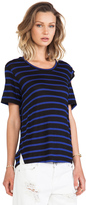 Thumbnail for your product : LnA Striped Mayan Tee