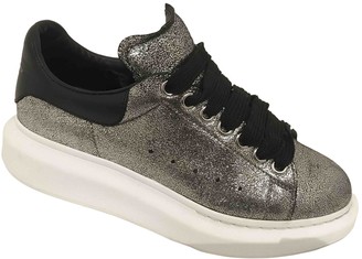 black glitter trainers